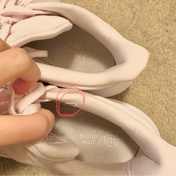 Adidas pink nude sneakers ultra boost bounce workout shoes - Picture 3 of 5